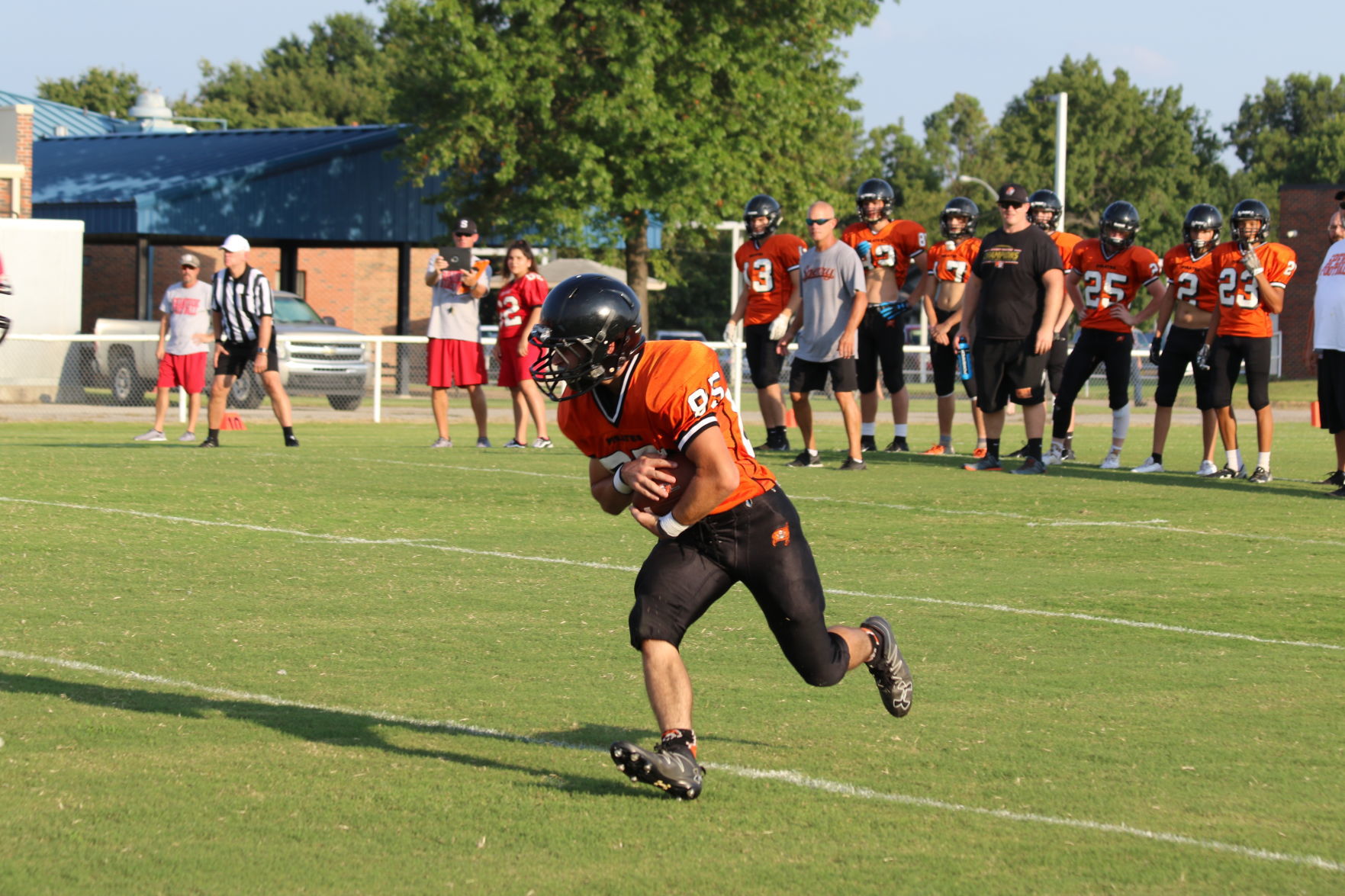 Skiatook vs. Sperry scrimmage